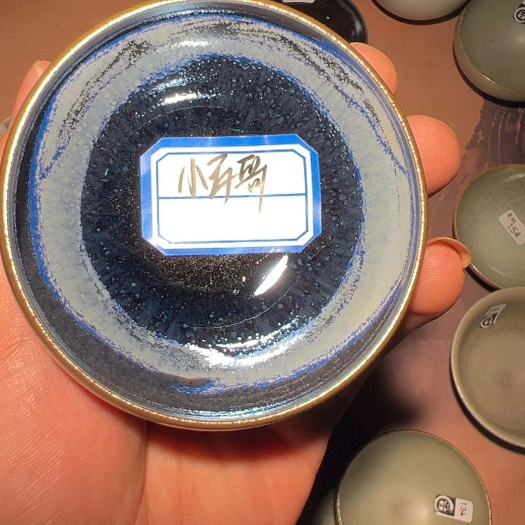 ****頭茶盏青钰龙窑主人杯