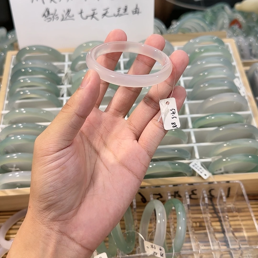 手镯玛瑙/玉髓未镶嵌圈口54.5