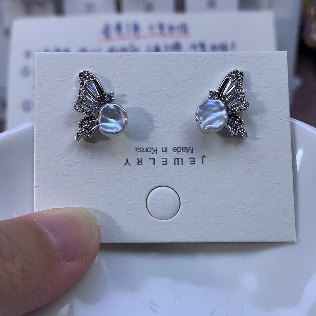 非金属合金福利耳饰4619