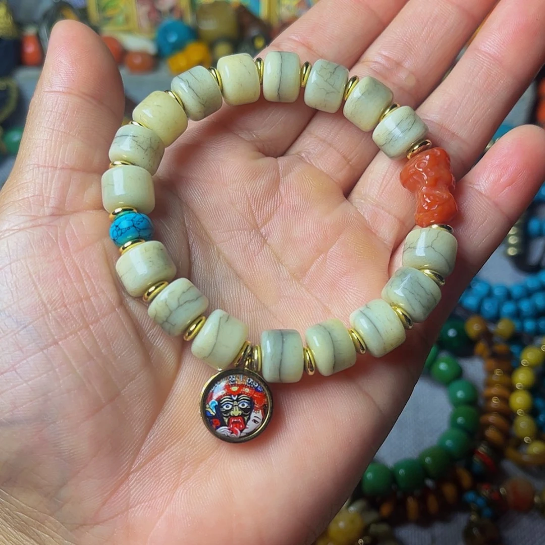 【闪购商品】颈饰玻璃普提手串/普提108