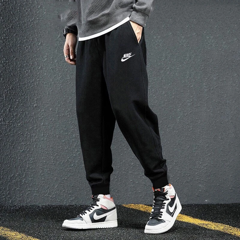 Nike耐克官方针织长裤2025新款简约运动裤收口男裤束腿裤 FN3802