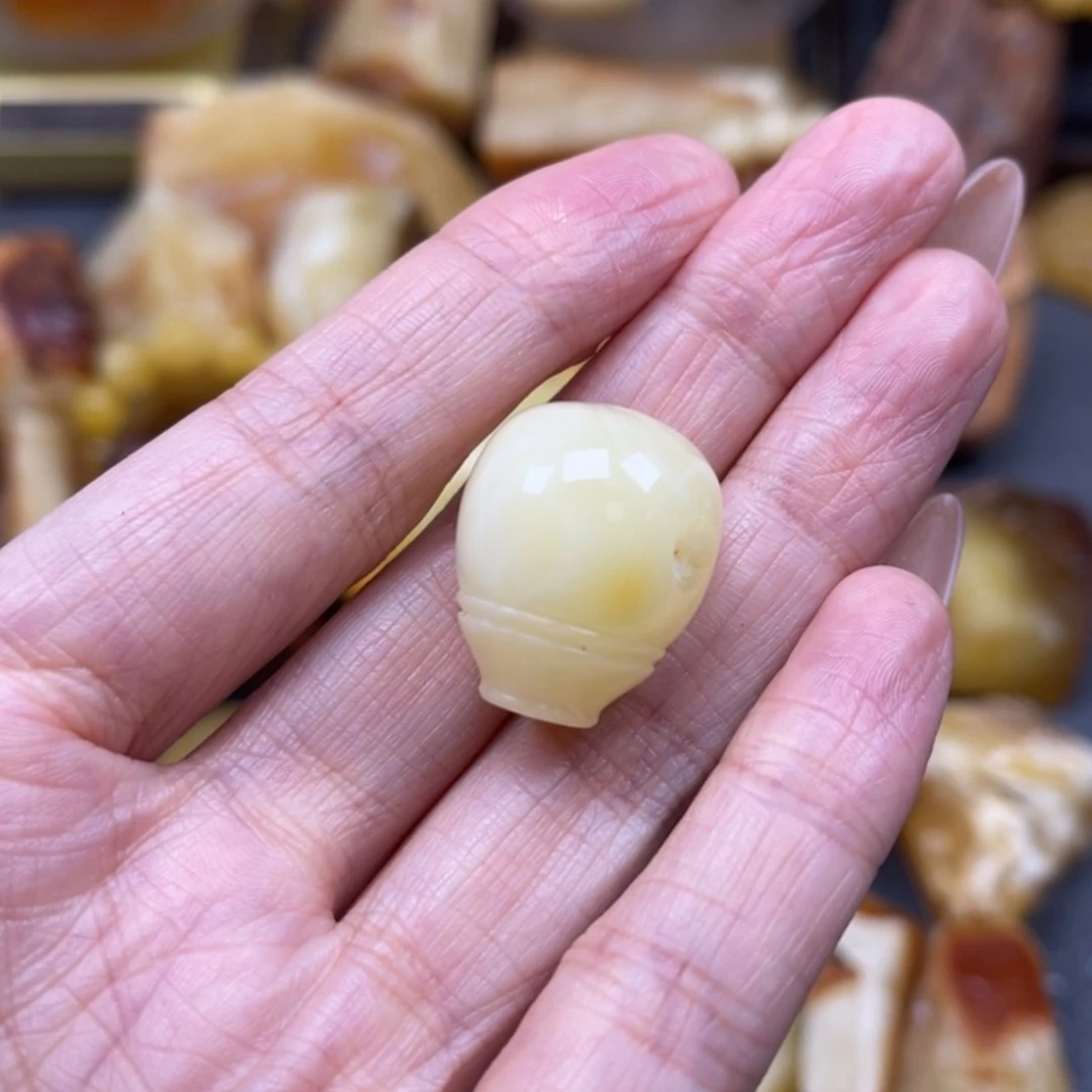 【闪购商品】未镶嵌定制琥珀天然琥珀蜜蜡原石定制
