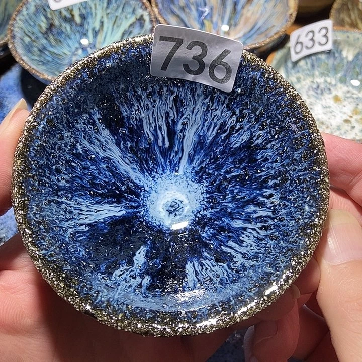 茶盏龙窑柴烧柴烧落灰