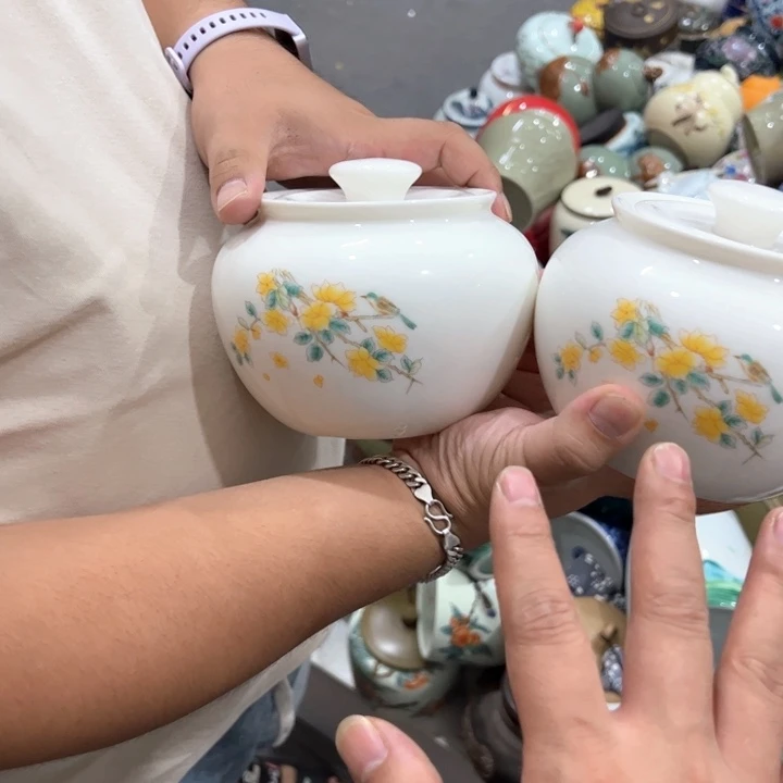 瑕疵福利品陶瓷茶叶罐