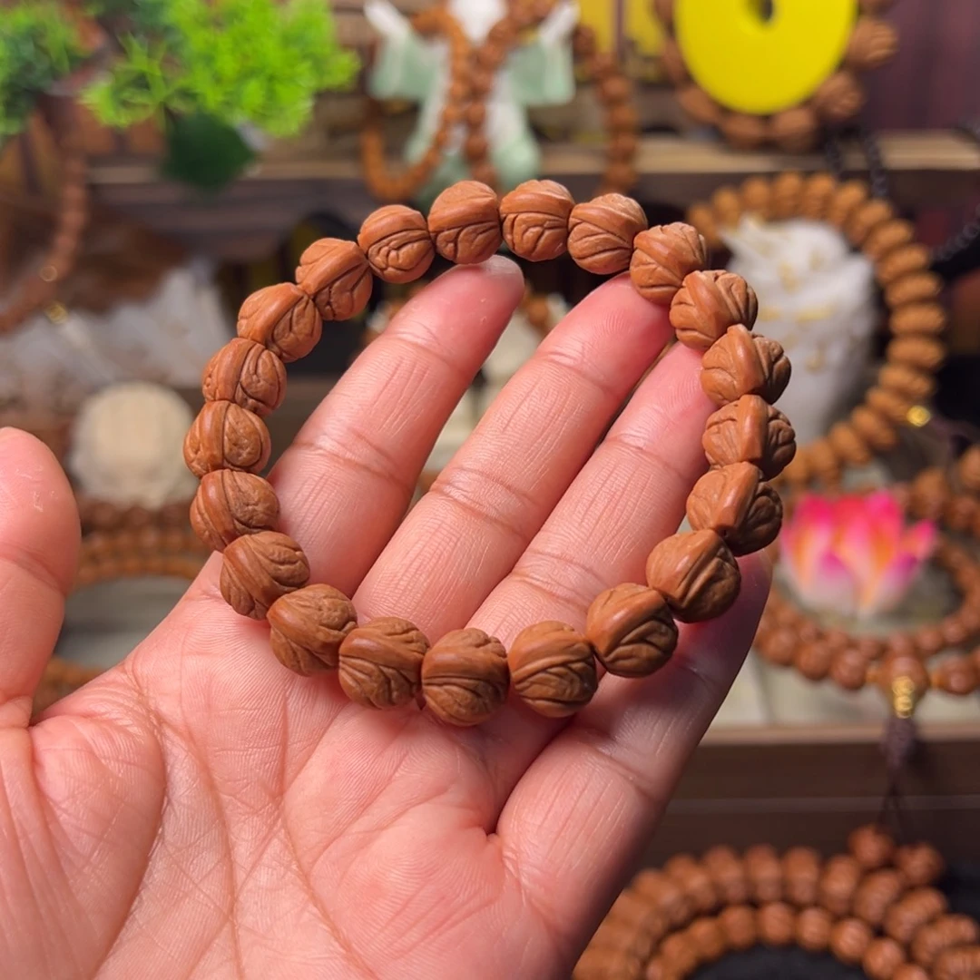桃核手串玉龙脊手串12