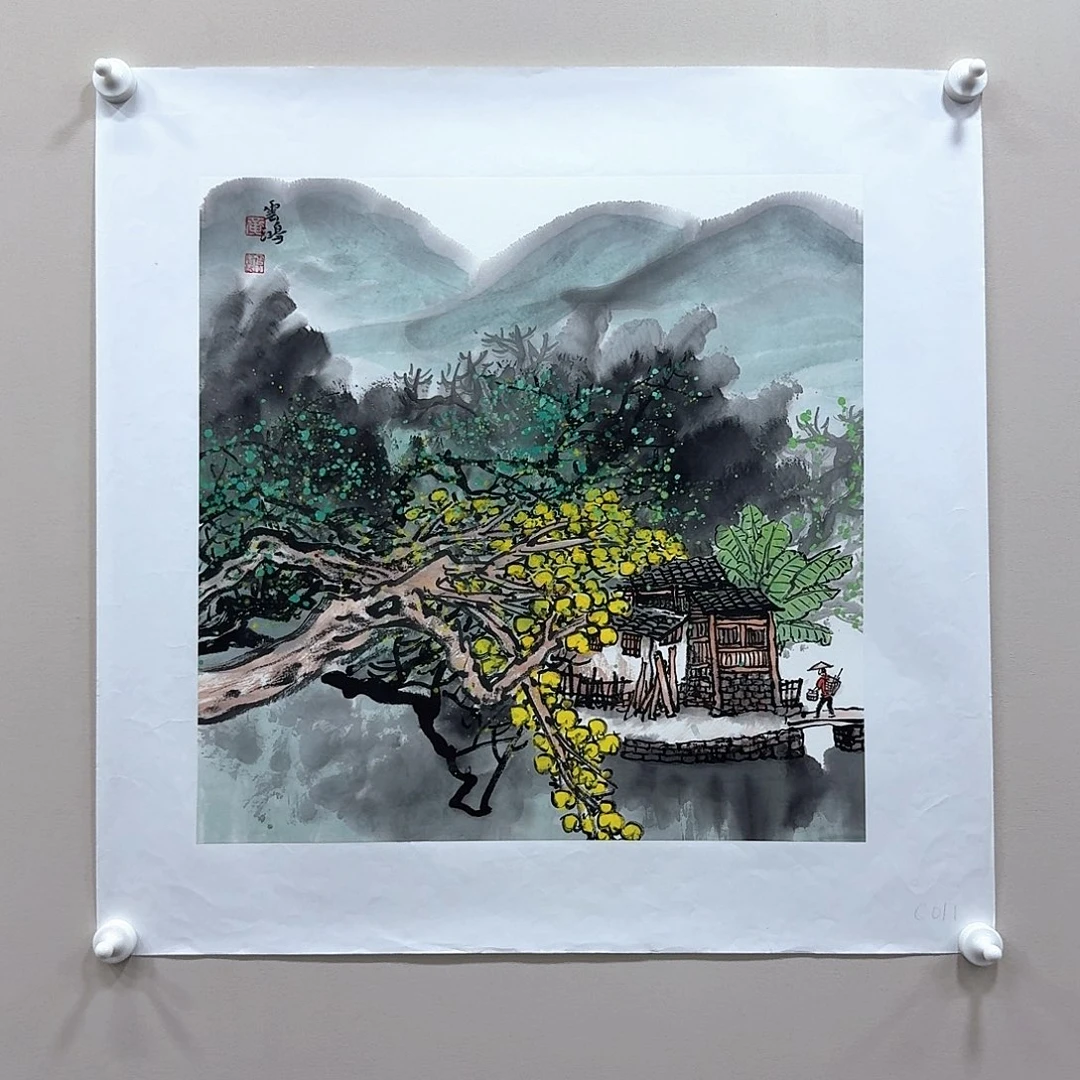 国画【十周年放漏】黄云鸿作品50✖️50
