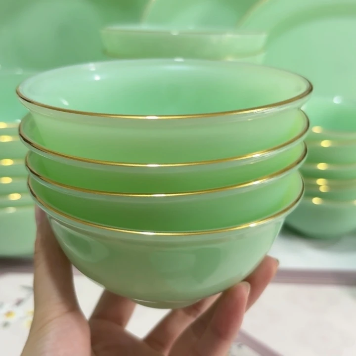 瓷景德镇陶瓷4.5寸4个