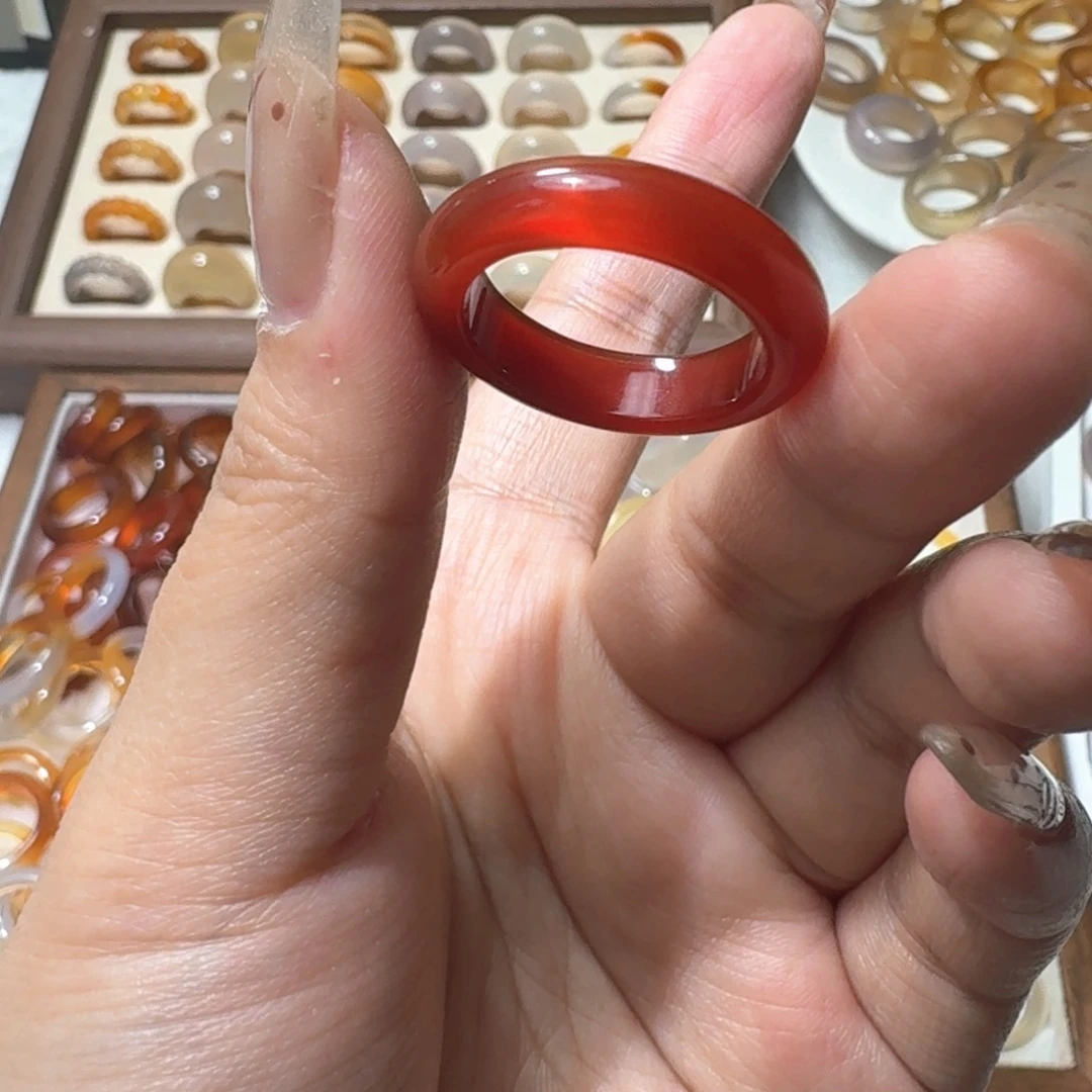 未镶嵌戒指玛瑙/玉髓438港19