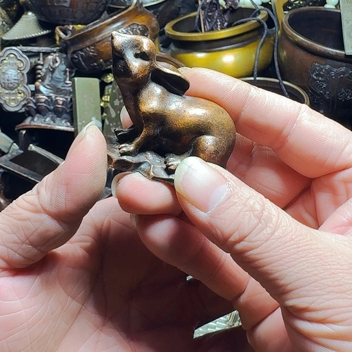 铜器摆件收收藏藏