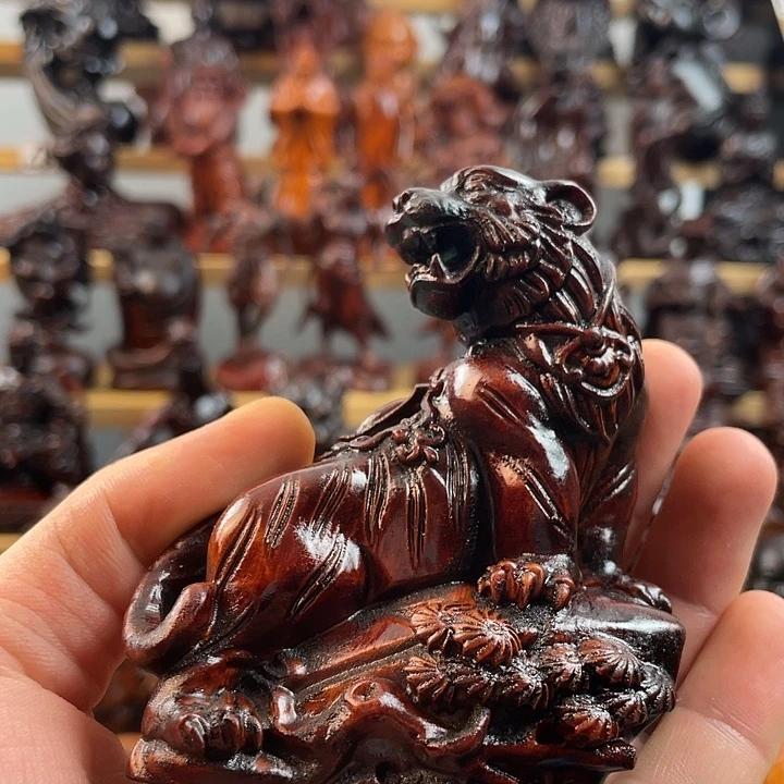 金***子木木质雕刻摆件123456