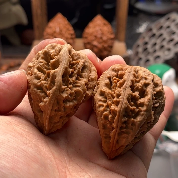 文玩核桃把件楸大胖105