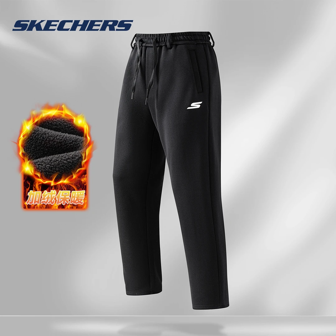 SKECHERS/斯凯奇休闲长裤男女同款百搭简约情侣款卫裤P424U059