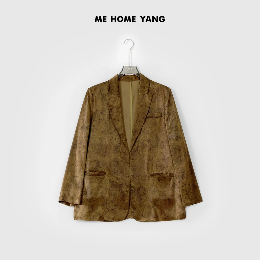 ME100醋纤面料春夏时尚休闲宽松新款西装 MEQC1362