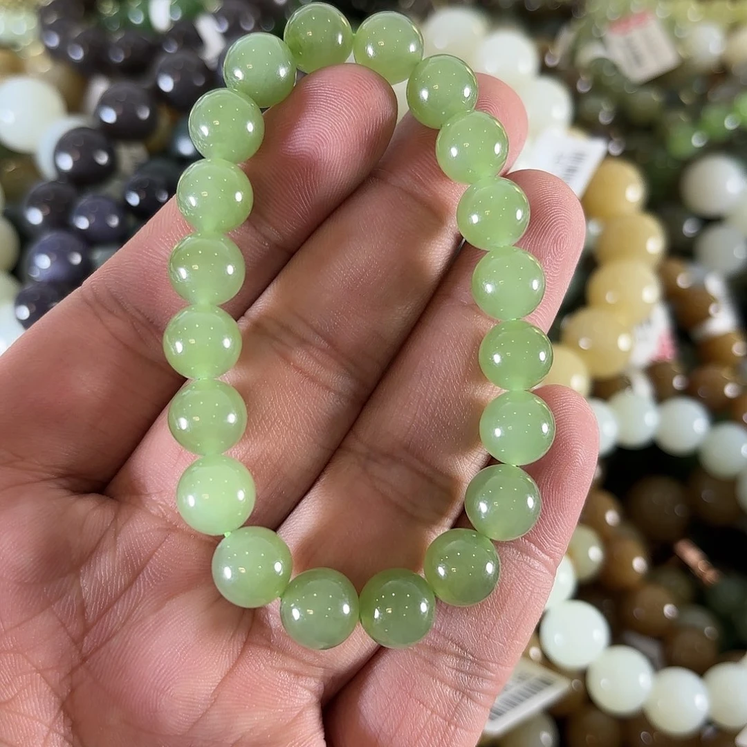 和田玉手链未镶嵌W136