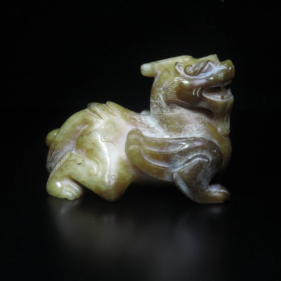 明代玉天禄/MZ611235/和田玉/民族文物