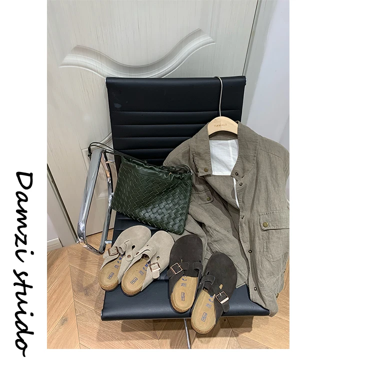 DA麦子“半包勃肯”进口真软木半包勃肯鞋 MZ1338半包