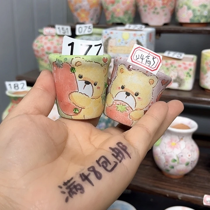 手工制作多肉花盆