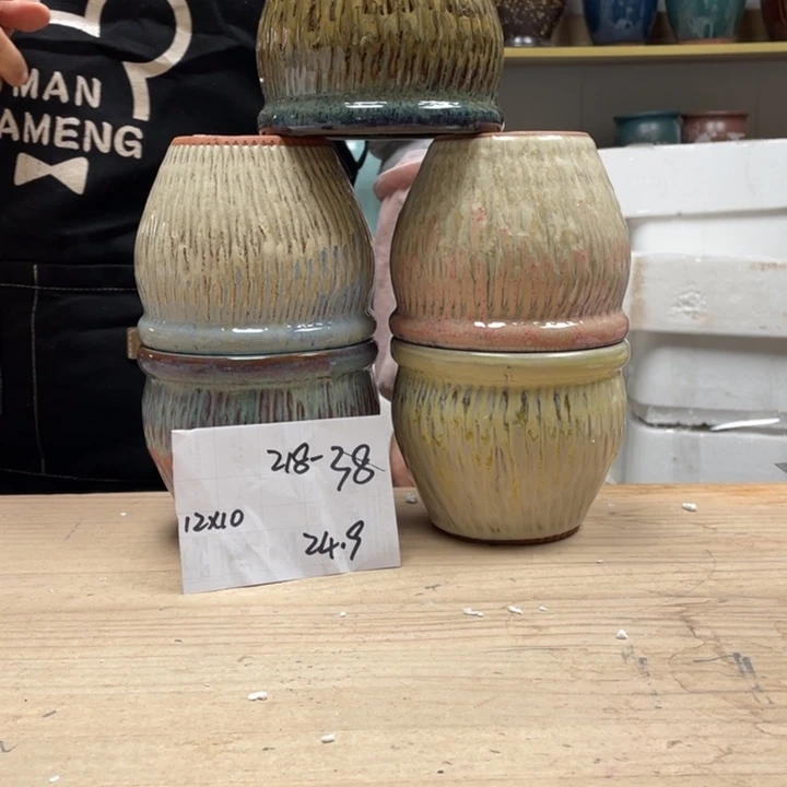 紫砂花盆多肉花盆微瑕38