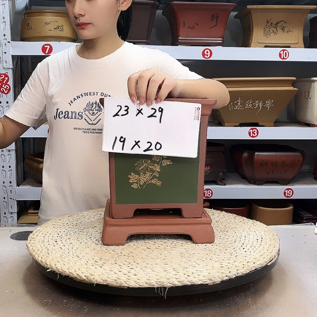 紫砂花盆紫砂花盆