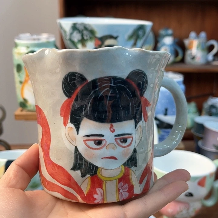 陶景德镇釉下手绘陶瓷