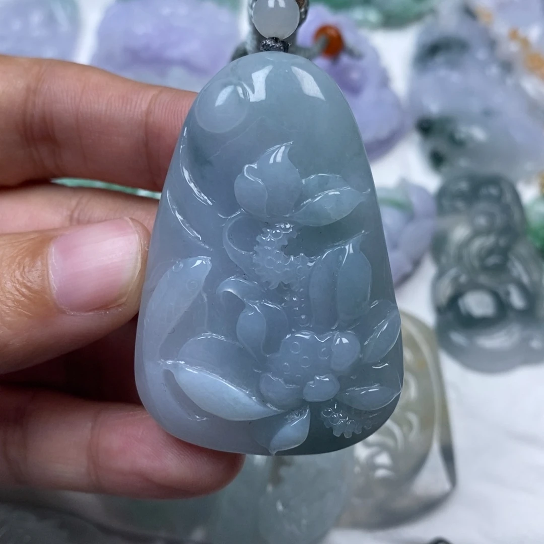 颈饰未镶嵌翡翠翡翠