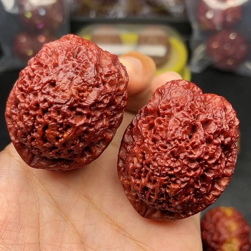 【闪购商品】把件文玩核桃40尺鱼子绣球