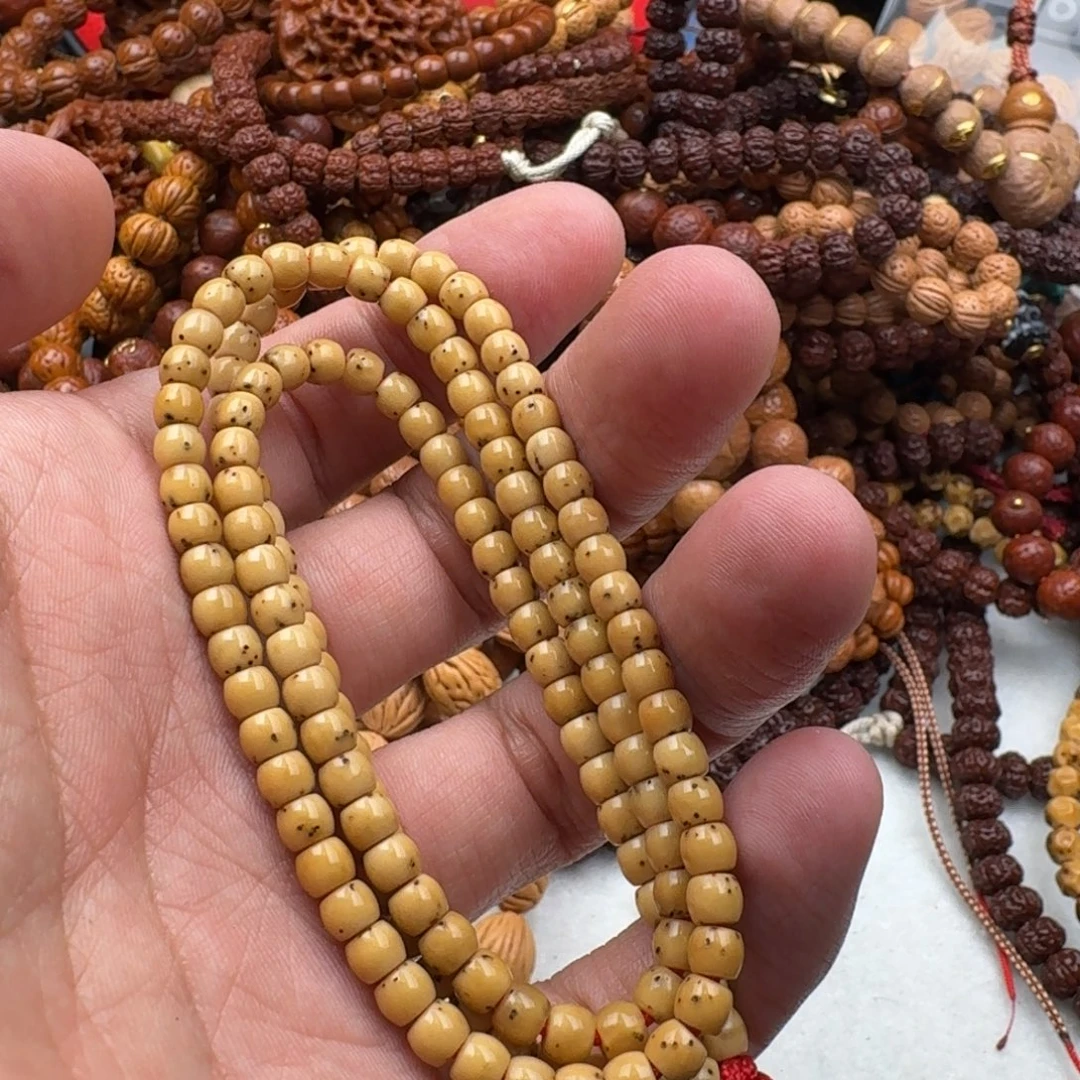 凤眼菩提吊坠手串