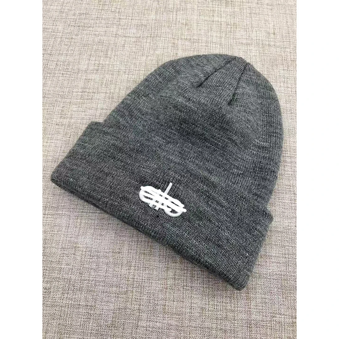 alo针织帽纯色毛线帽子女时尚休闲秋冬季男女同款超厚保暖包头帽