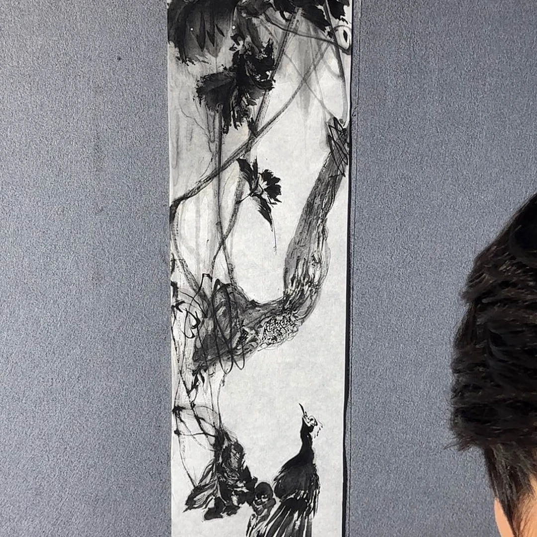 咕***咚国画老师精品作品欣赏