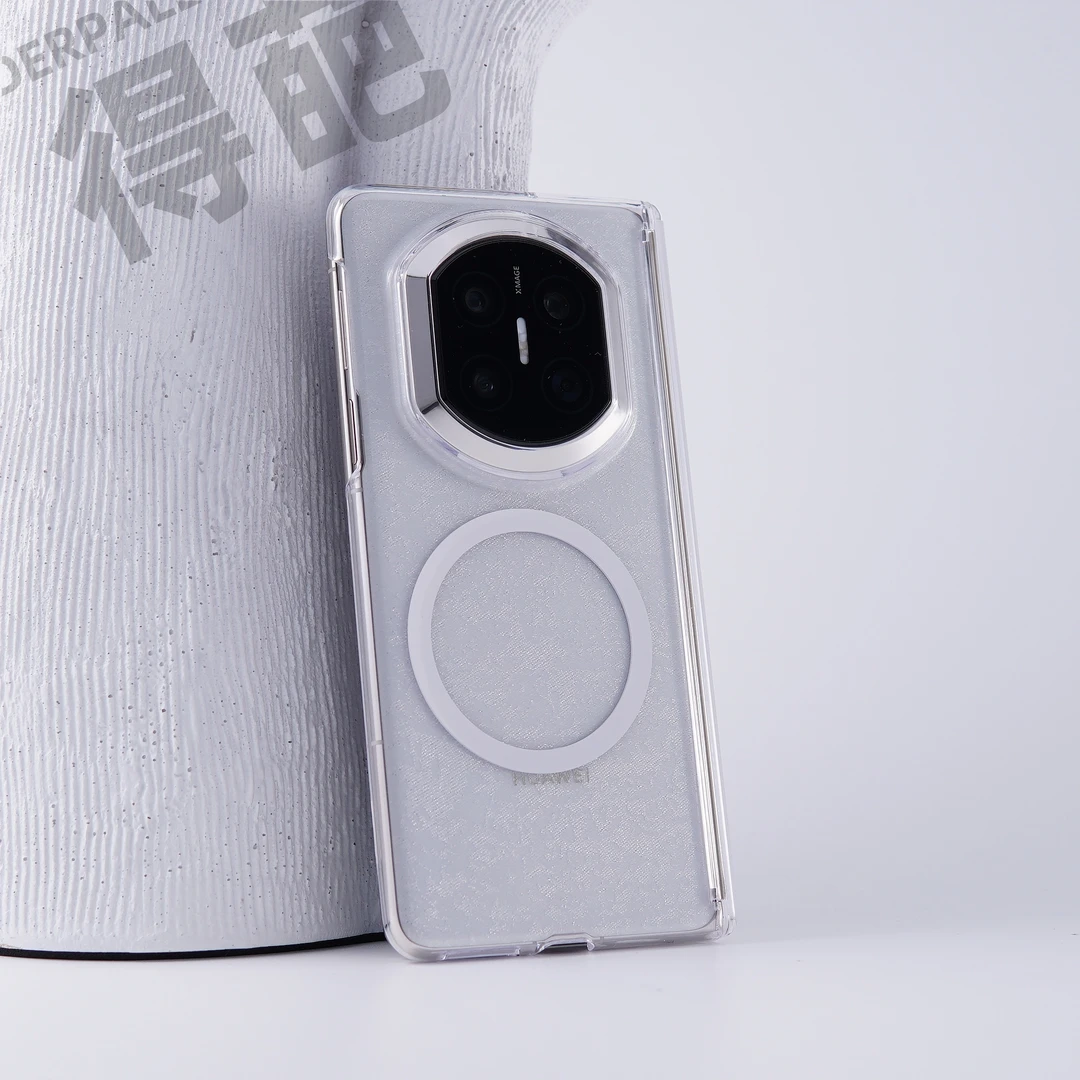 得葩适用华为Mate X7透明磁吸手机壳高透轻薄简约huawei保护套
