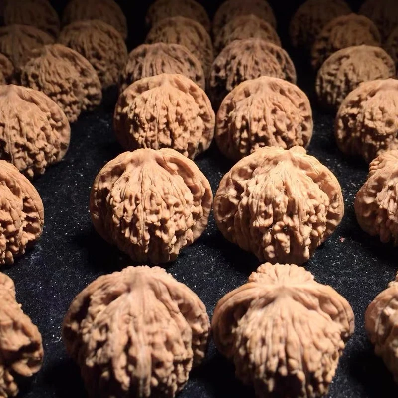 【老四文玩】文玩核桃苹果园蛤蟆头官帽四座楼宫灯磨盘南将石白狮子