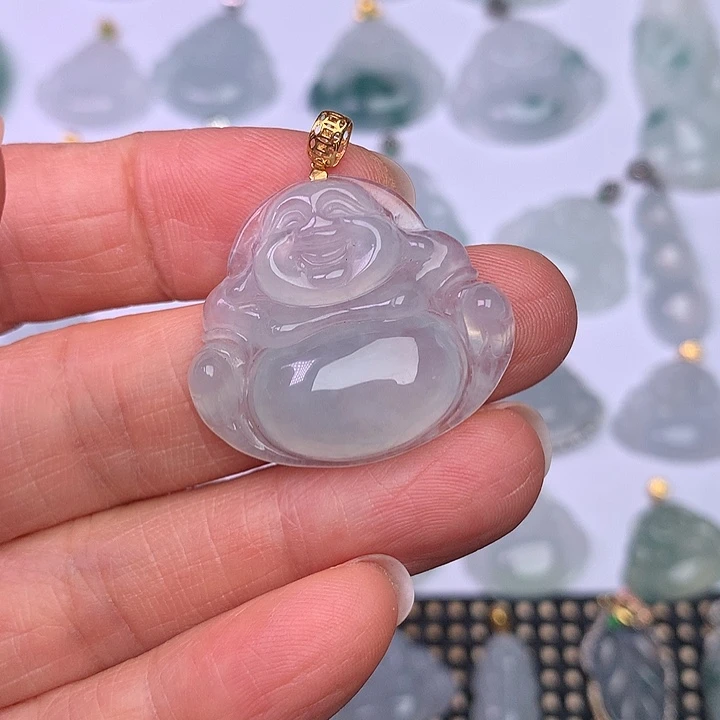 翡翠未镶嵌颈饰缅甸翡翠A货