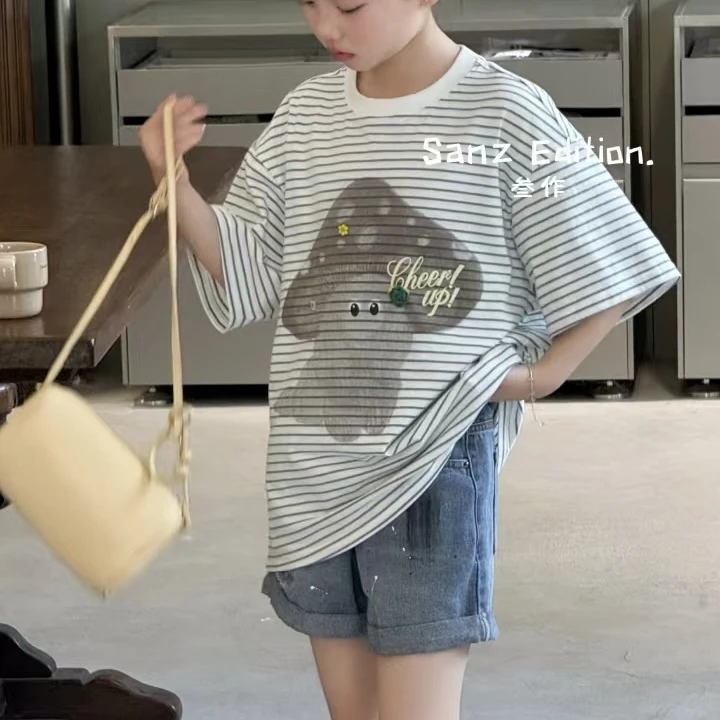 320儿童小蘑菇T恤