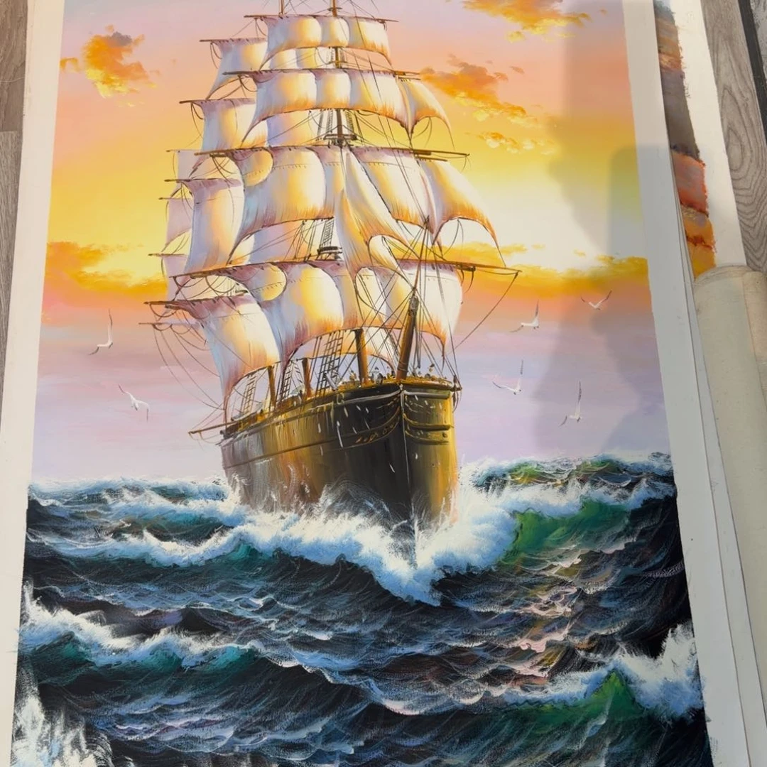 油画在哪呢我想问一下你们的