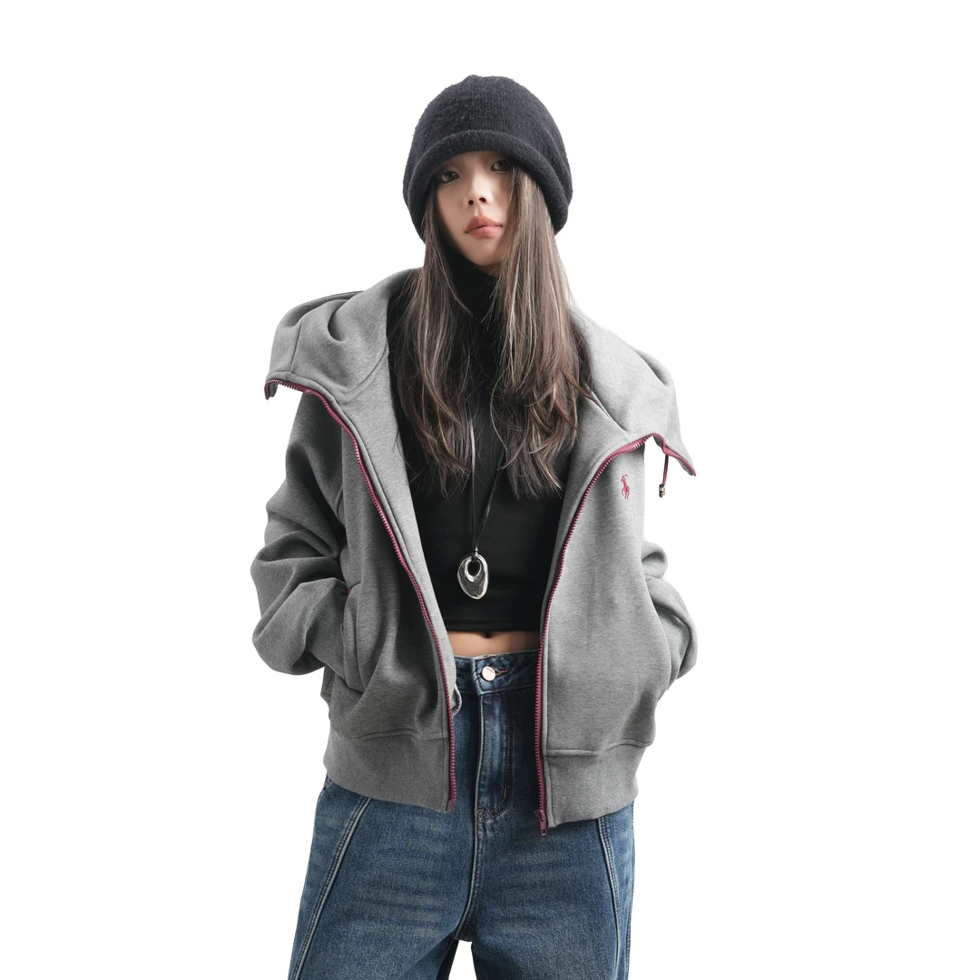 JOJO年度大清货！【L0289】秋新款慵懒休闲长袖宽松百搭外套上衣