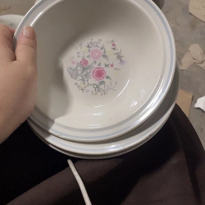 杯炻器瓷18厘米小碗 微瑕