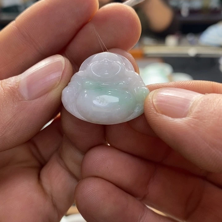 翡翠颈饰未镶嵌翡翠挂件吊坠