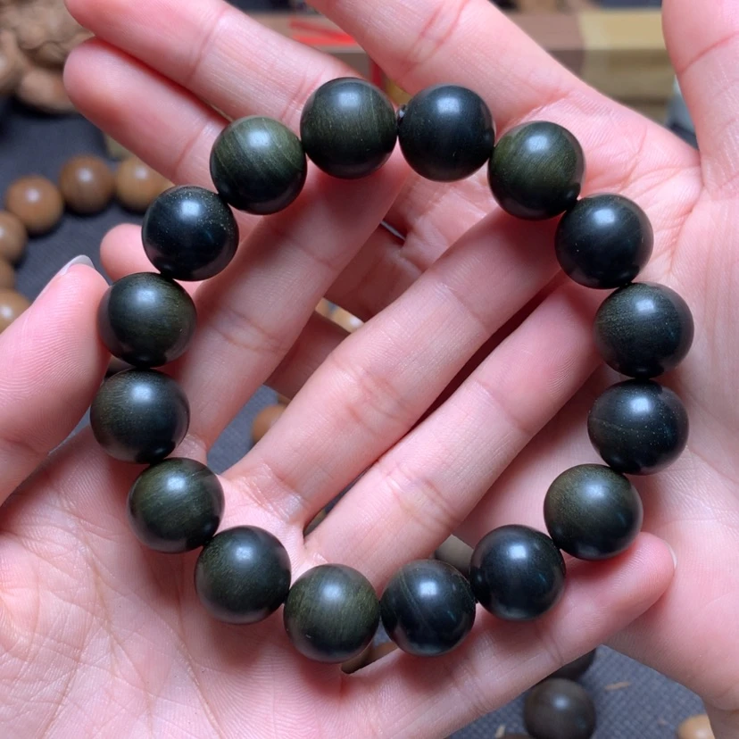 【闪购商品】檀香木手串/手链坏****?1.4阴沉