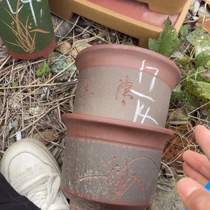 紫砂茶杯紫砂的花