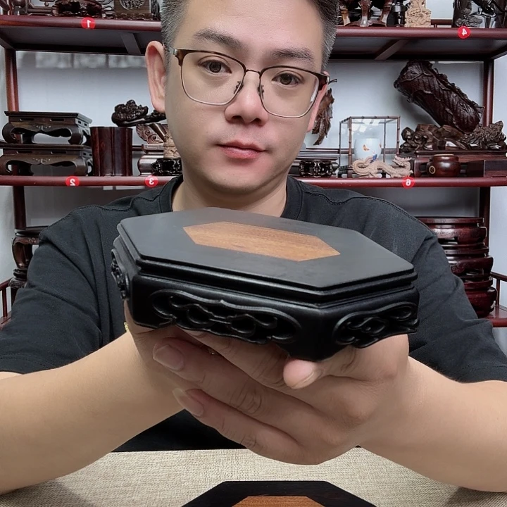 紫光檀工艺品底座