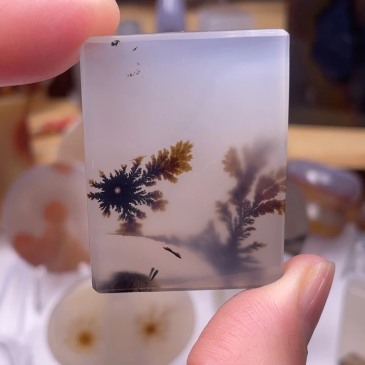 玛瑙/玉髓未镶嵌吊坠(不含链)