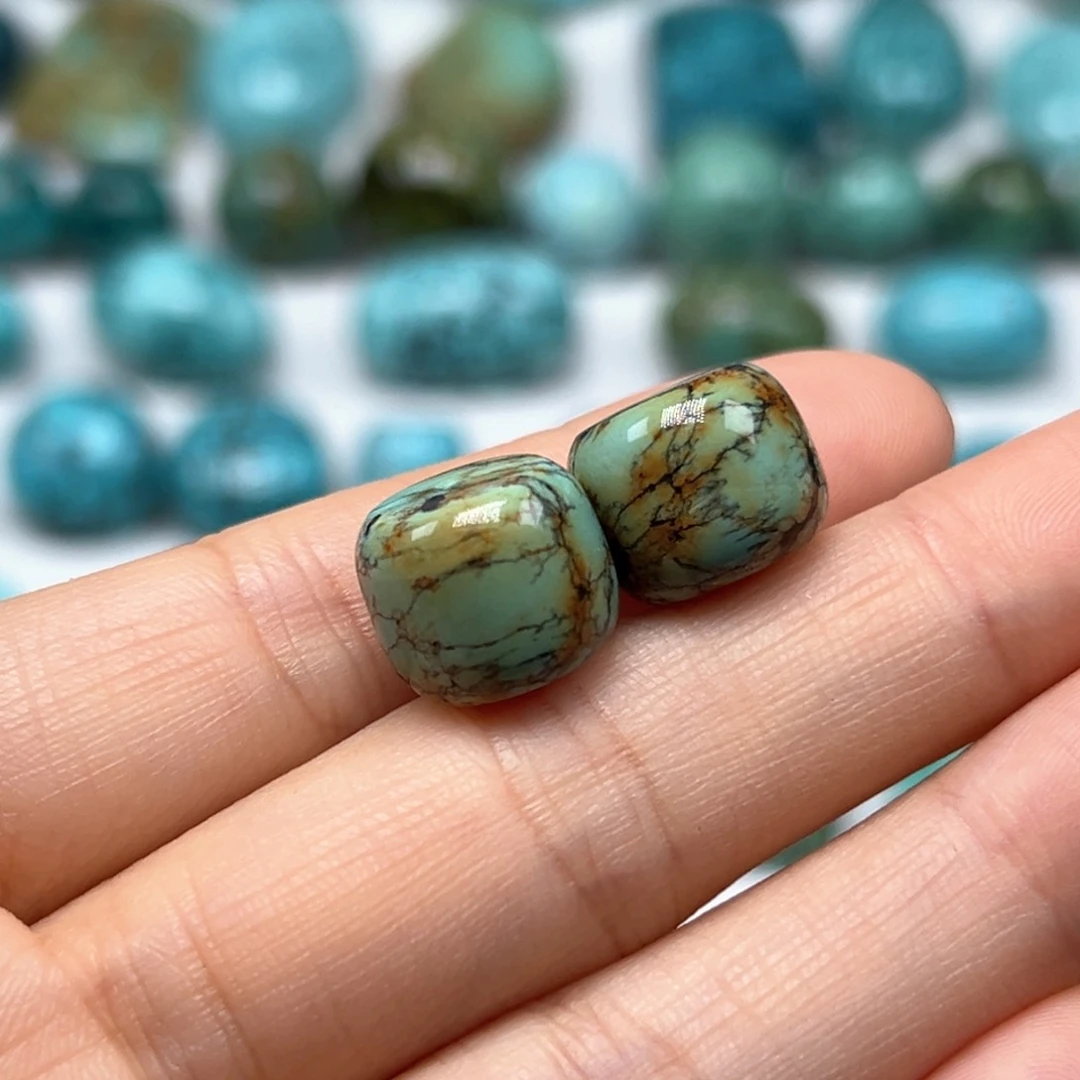 未镶嵌绿松石珠宝奇石用**佰