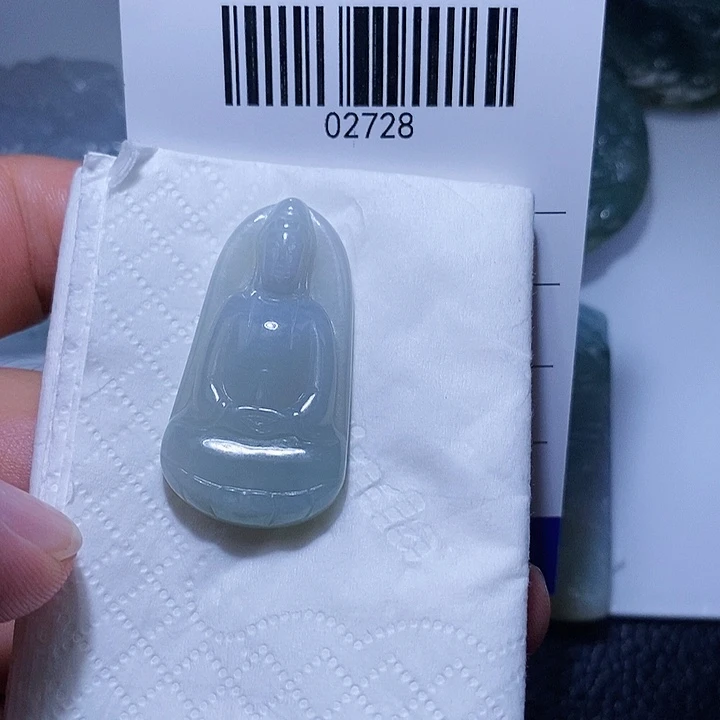 翡翠未镶嵌颈饰天光墟翡翠市场现金代购