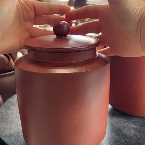 【闪购商品】紫砂茶叶罐微瑕