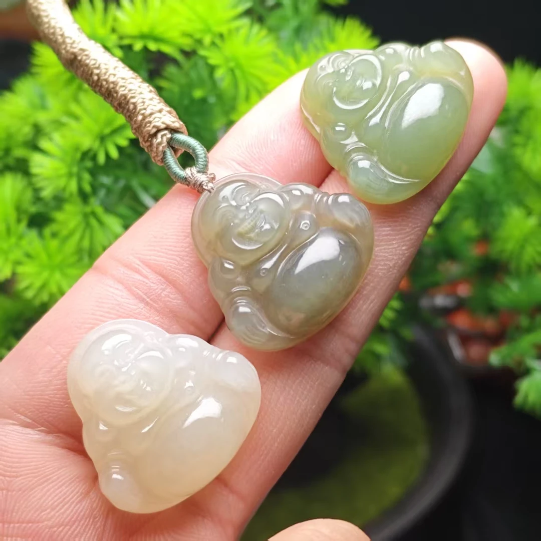 ZY888-451精美时尚气质百搭和田玉佛公吊坠-多样性-发其1