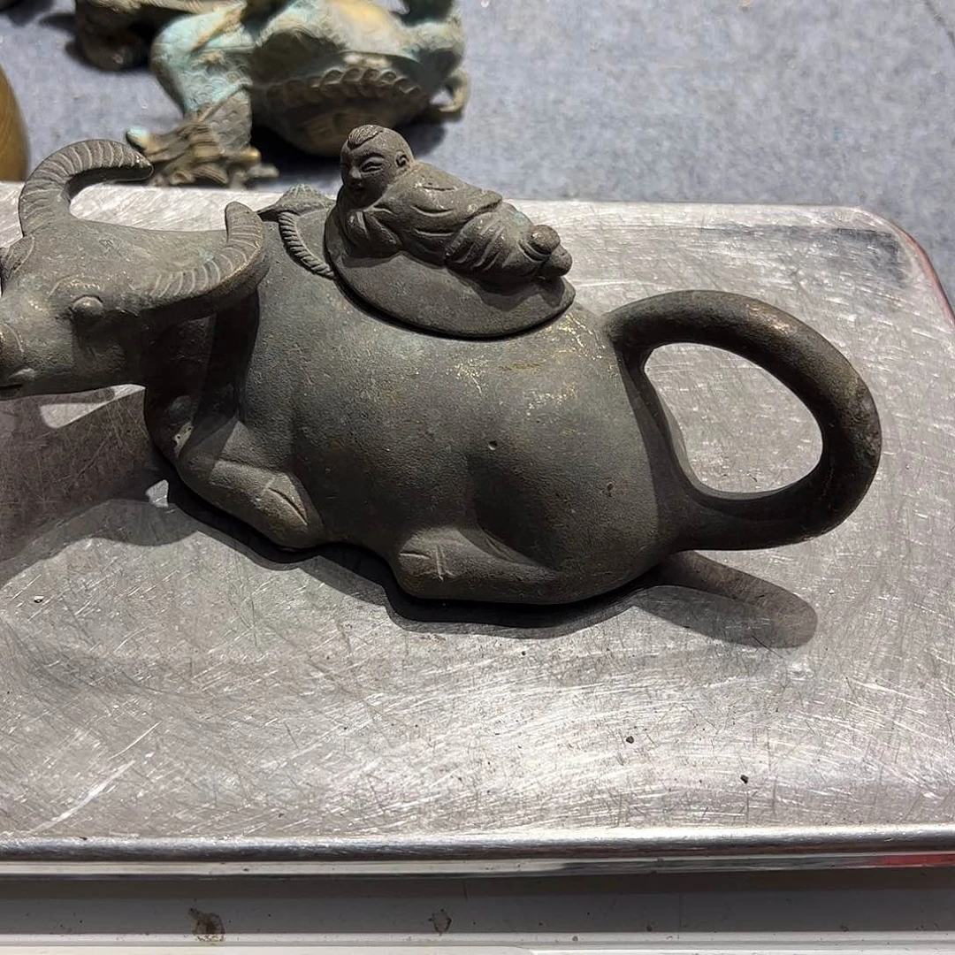 明*瑕疵品黄铜摆件工艺品