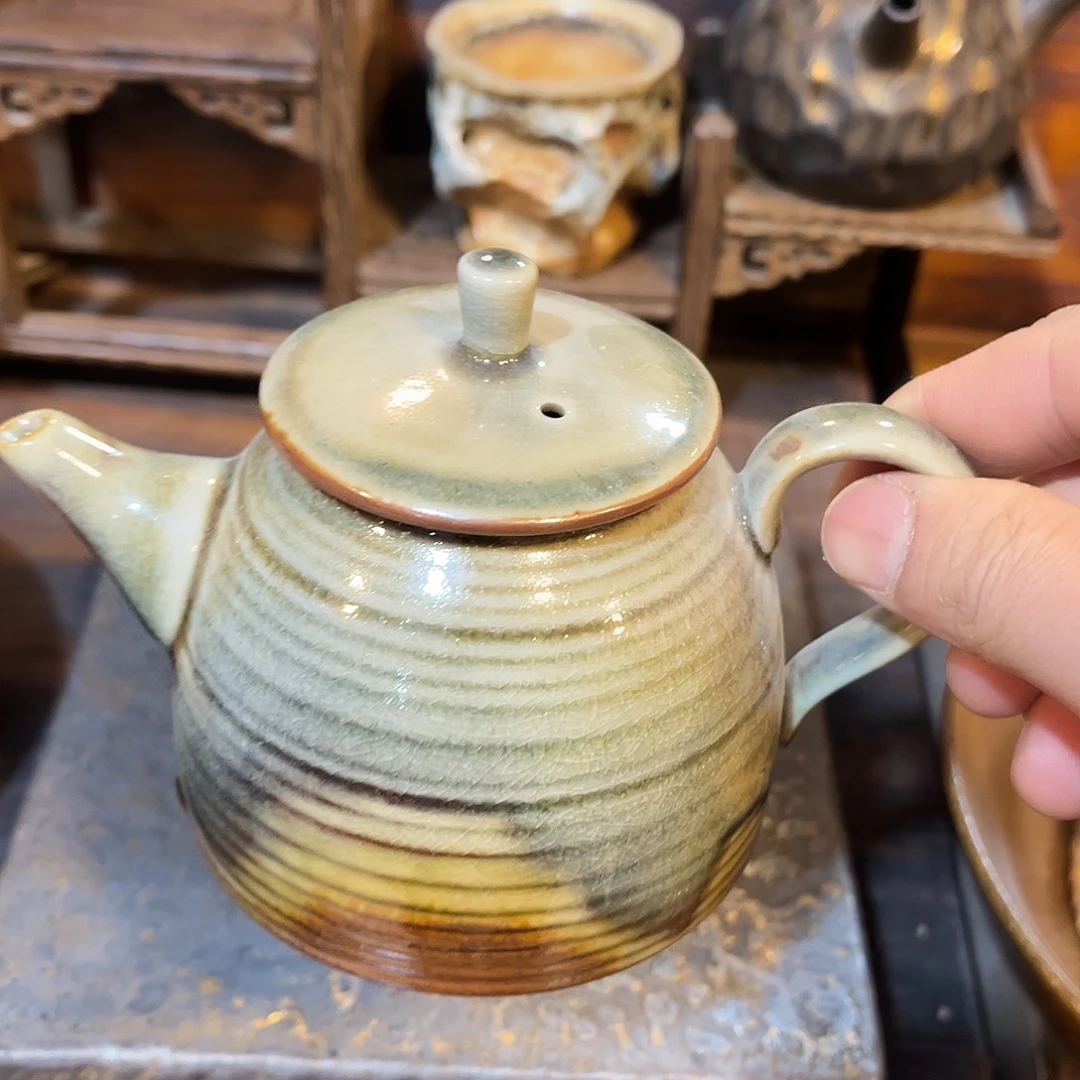 陶瓷香炉茶具摆件