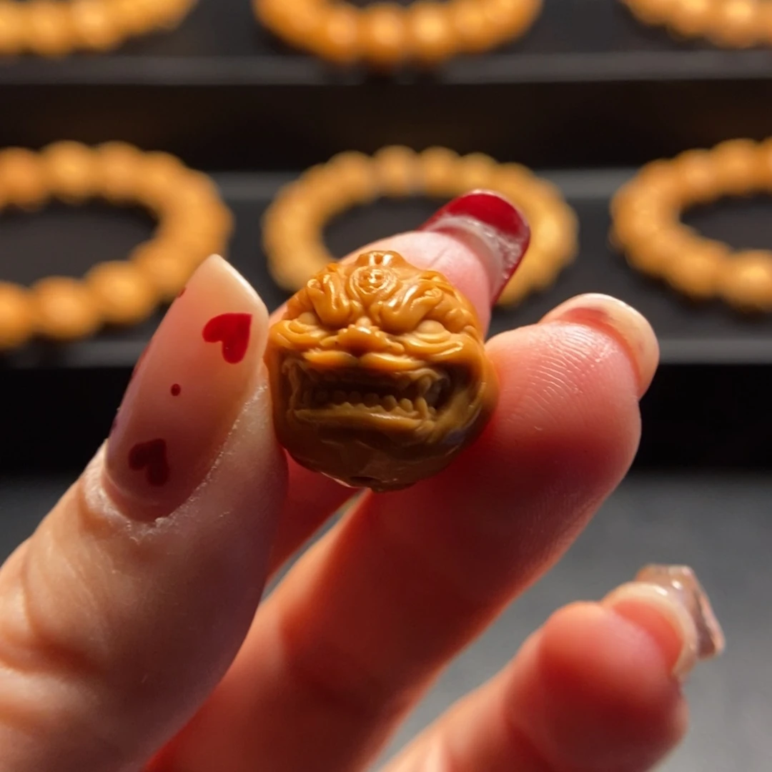 猴头核桃手串双面恶僧单粒