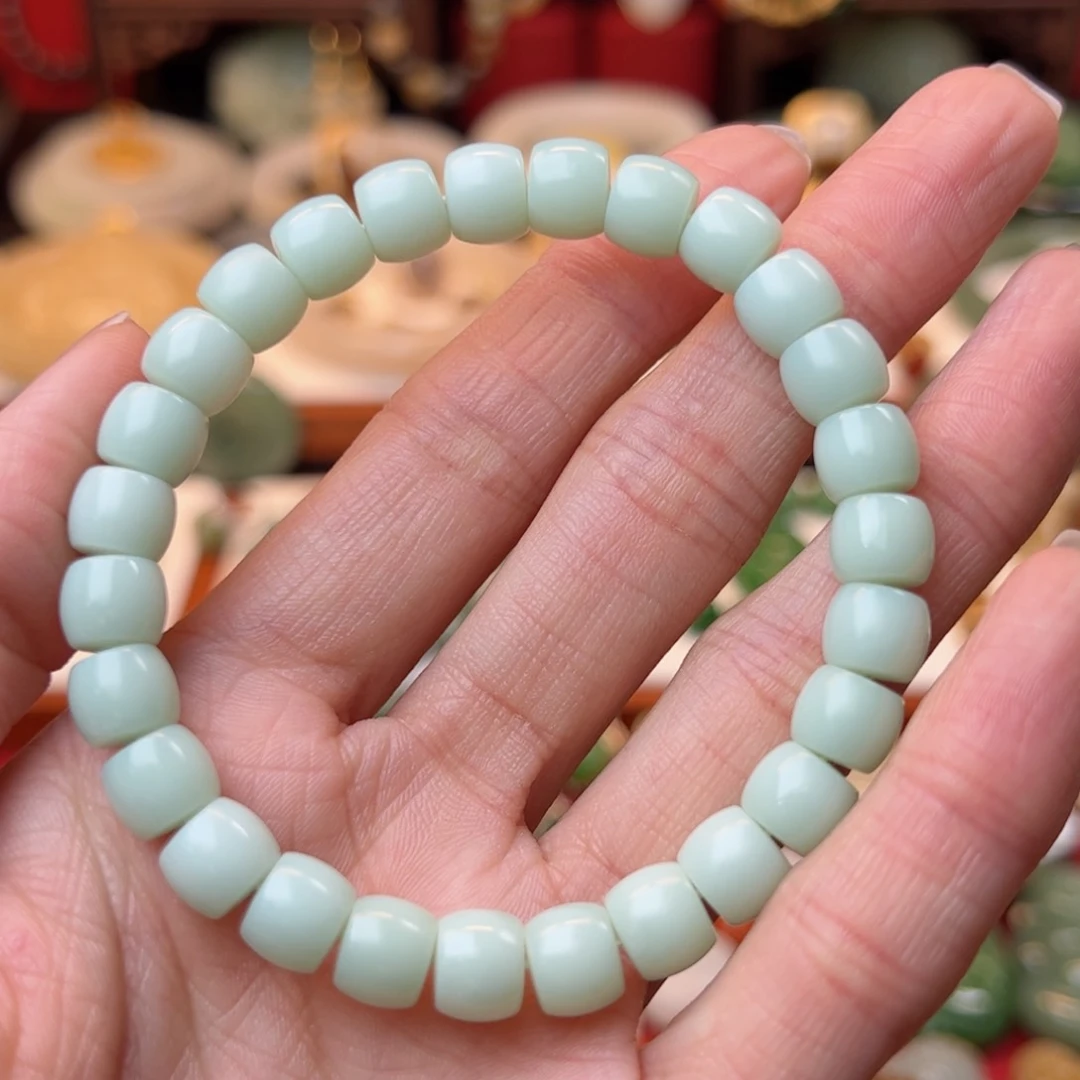 和田玉手串未镶嵌