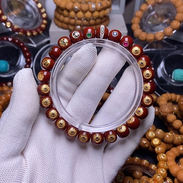 猴头核桃手串慕**辞猴头核桃双面9.5mm